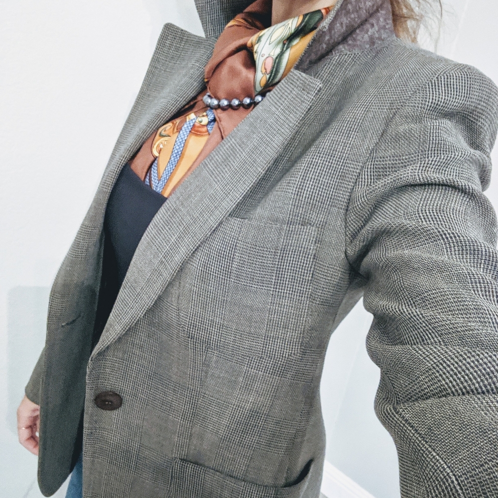 MaxMara Olive Green Blazer - Picture 10 of 16